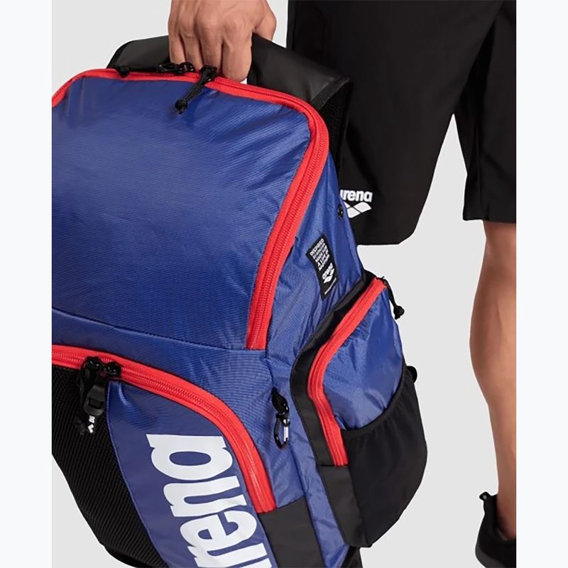 Batoh Arena Spiky III 45 l navy/red/white 10