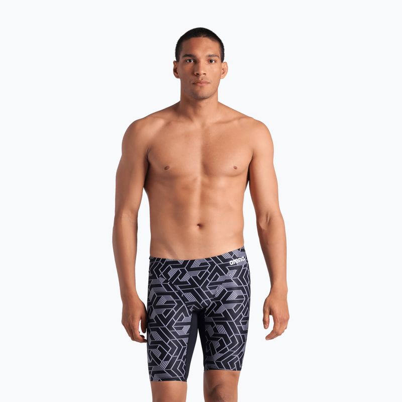 Pánské plavky jammer  arena Escape Swim Jammer black/team black 4