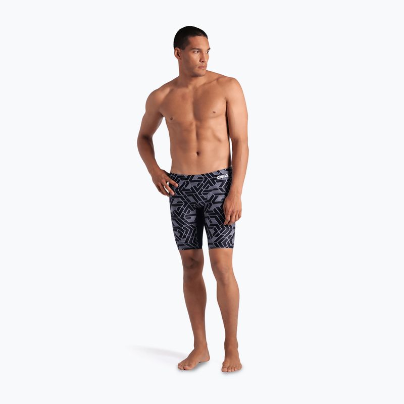 Pánské plavky jammer  arena Escape Swim Jammer black/team black 5