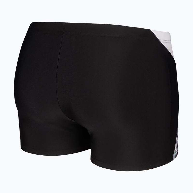 Pánské plavky arena Stripe Short black/white/multi 4