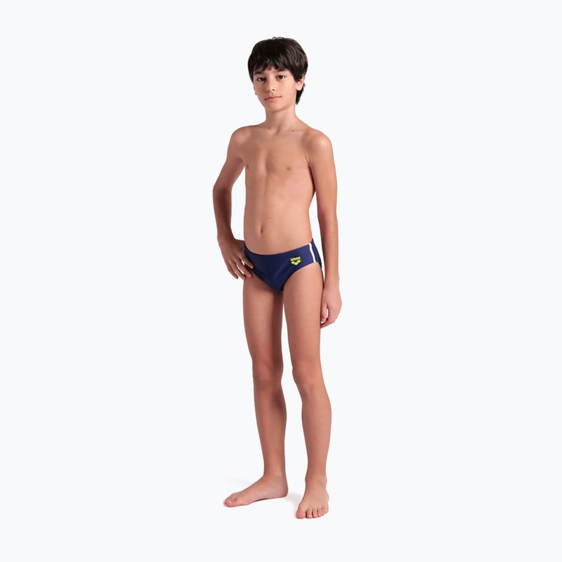 Dětské plavky Arena Solid navy/white/white 6
