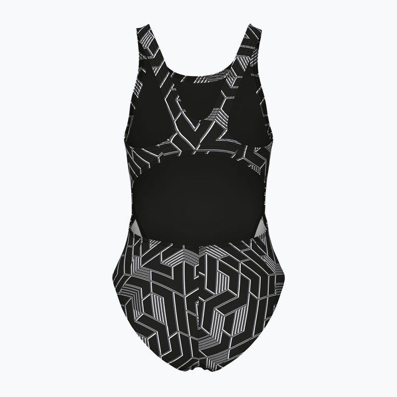 Dětské jednodílné plavky arena Escape Swim Tech L black/team black 2