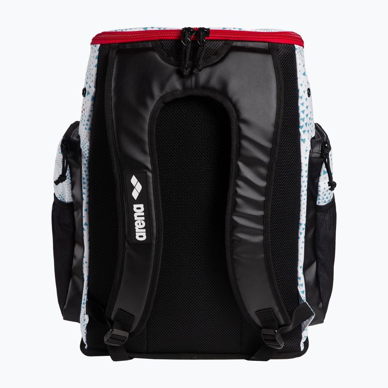 Plavecký batoh  arena Spiky III 45 l Allover fireflow / white 2