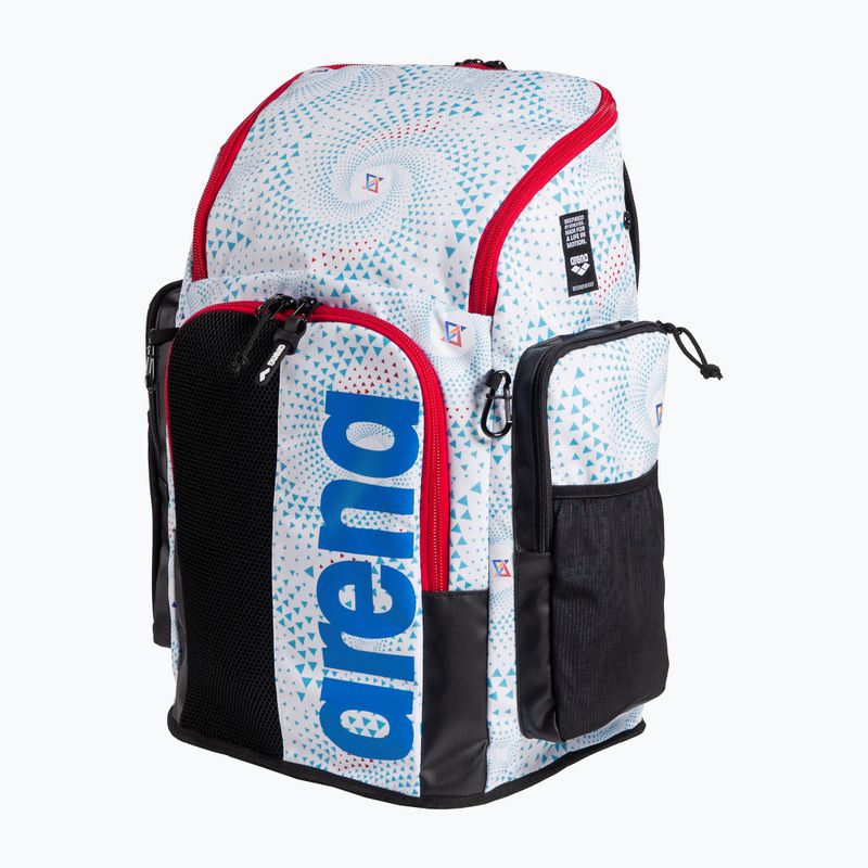 Plavecký batoh  arena Spiky III 45 l Allover fireflow / white 3