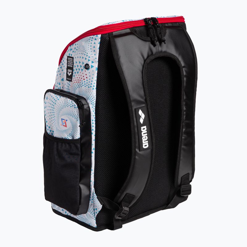 Plavecký batoh  arena Spiky III 45 l Allover fireflow / white 4