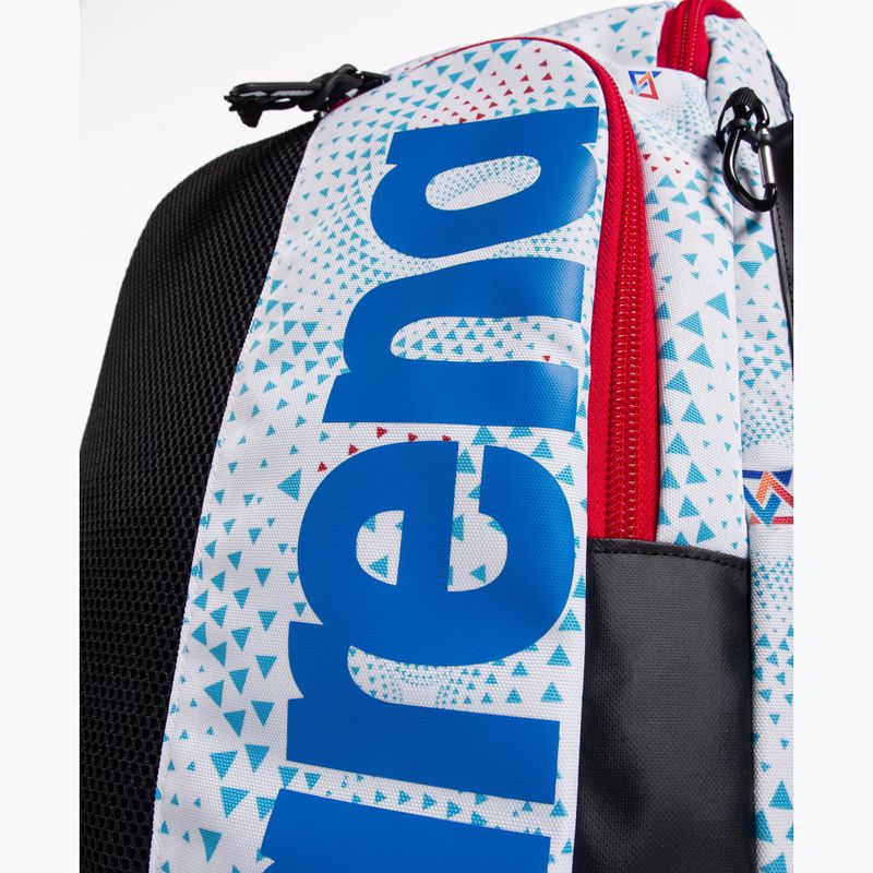 Plavecký batoh  arena Spiky III 45 l Allover fireflow / white 5