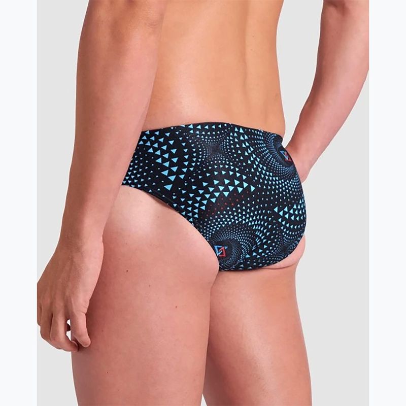 Pánské plavkové kalhotky arenaFireflow Swim Briefs black multi 8