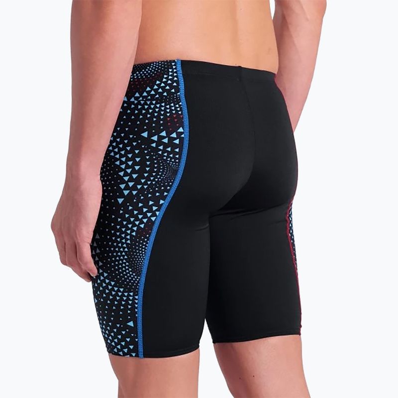 Pánské plavky arena Fireflow Swim Jammer black/black multi 9