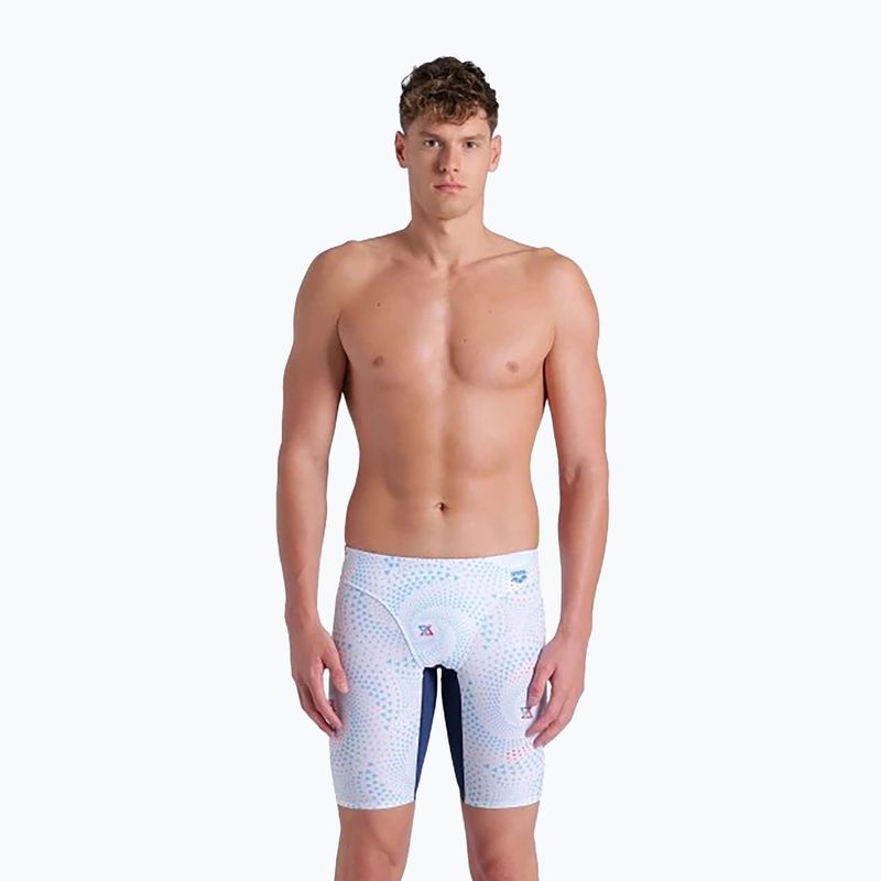 Pánské plavky arena Fireflow Swim Jammer navy/white mutli 5