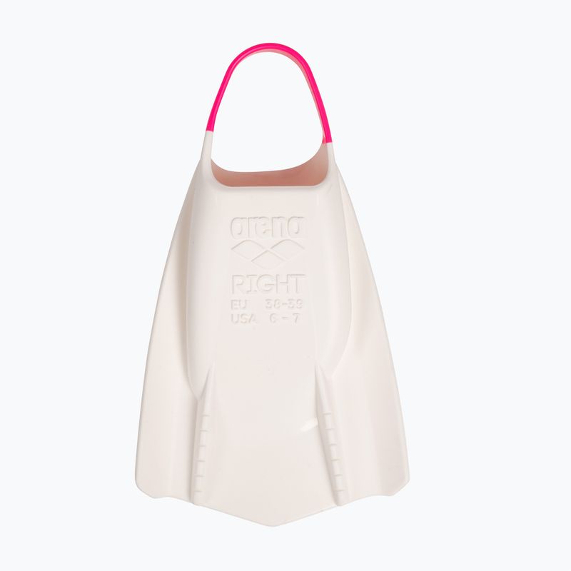 Ploutve na plavání Arena Powerfin Pro II white/shocking pink 3