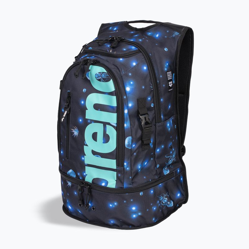 Arena Fastpack 3.0 Allover 40 l aqua batoh na plavání 2