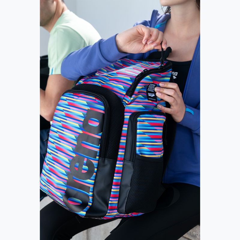 Arena Fastpack 3.0 Allover 40 l plavecký batoh s mořským dnem 10