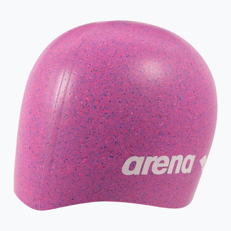 Plavecká čepice arena Silicone Cap pink multi 2