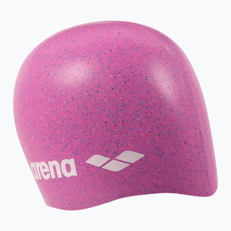 Plavecká čepice arena Silicone Cap pink multi 3