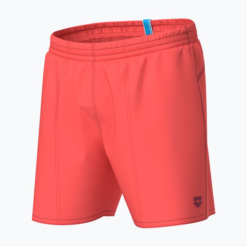 Pánské plavecké šortky arena Bywayx R calypso coral/dark purple 4