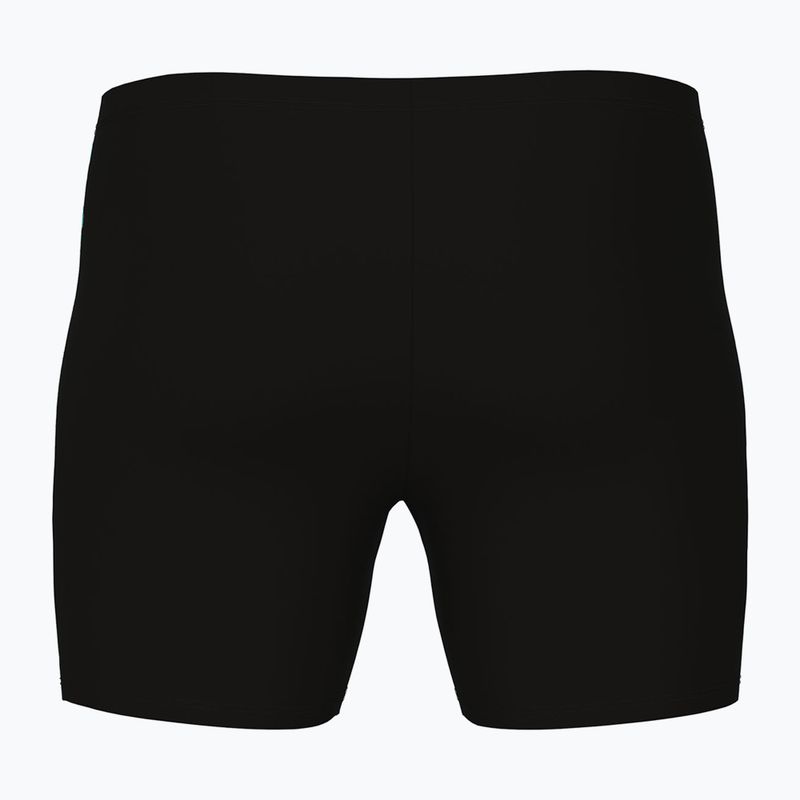 Pánské plavecké šortky Arena Kikko V Swim Mid Jammer Graphic black/water 2