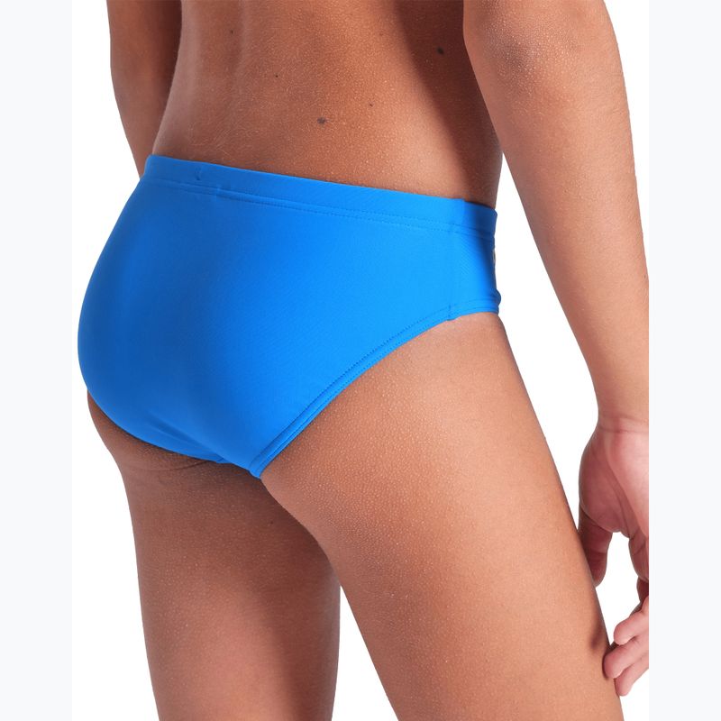 Dětské plavky Arena Dim Light blue china/artic lime 8