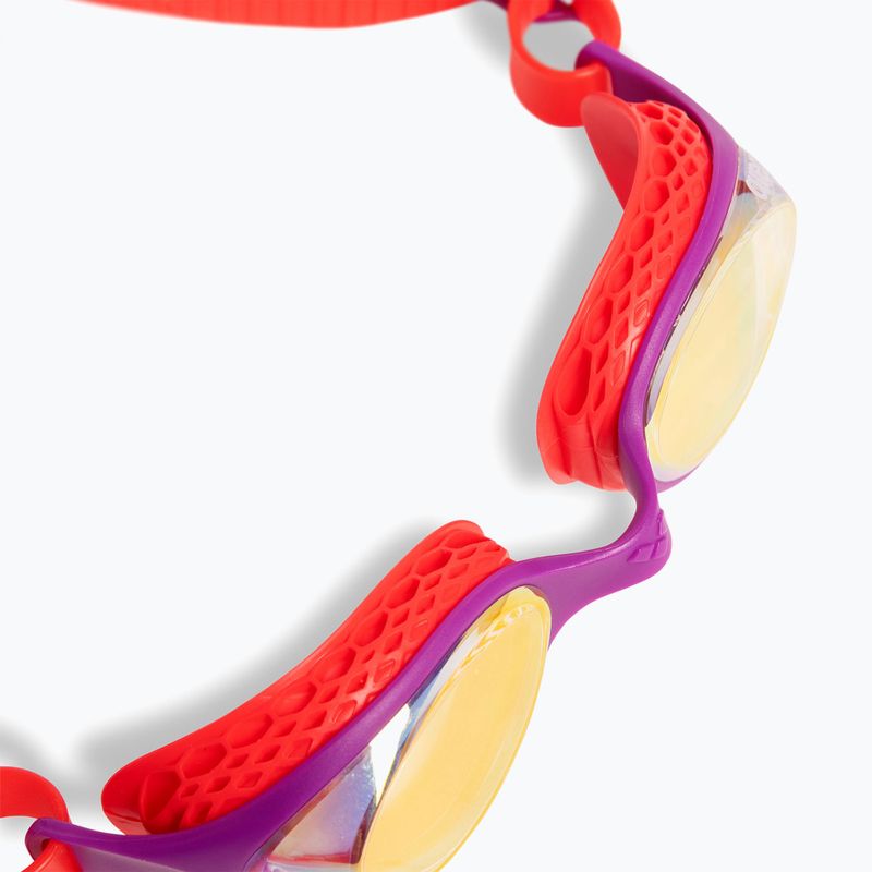 Dětské plavecké brýle Arena Air Jr Mirror yellow copper/plum/bright coral 5