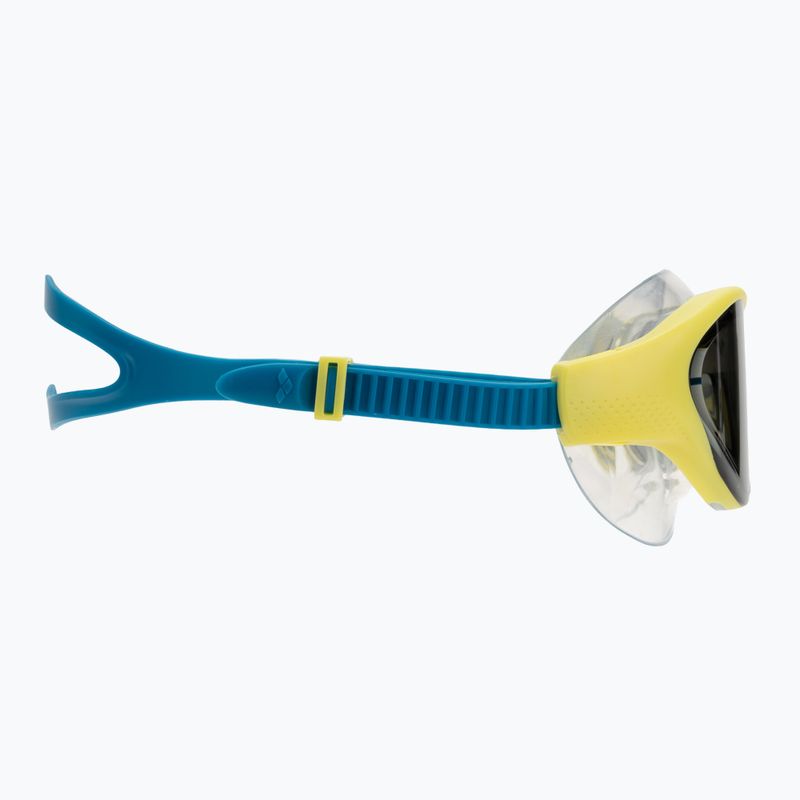 Dětské plavecké brýle Arena The One Mirror Jr silver/soft green/blue cosmo 3