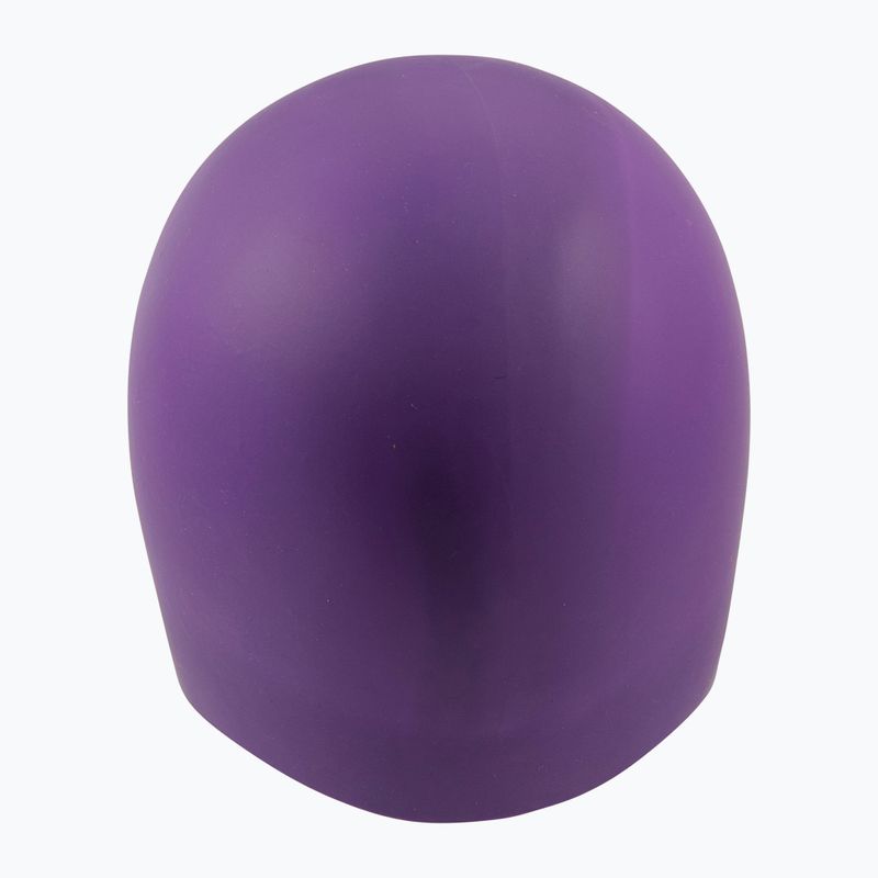 Plavecká čepice arena Long Hair plum/bright coral 4