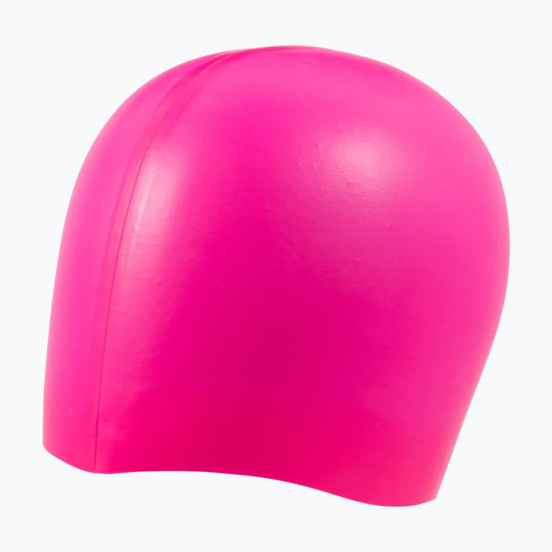 Plavecká čepice Arena Big Logo shocking pink/water 3