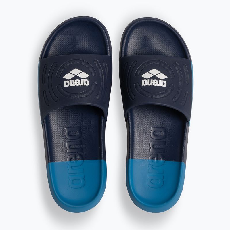 Nazouváky Arena Urban Active navy/white/turquoise 10