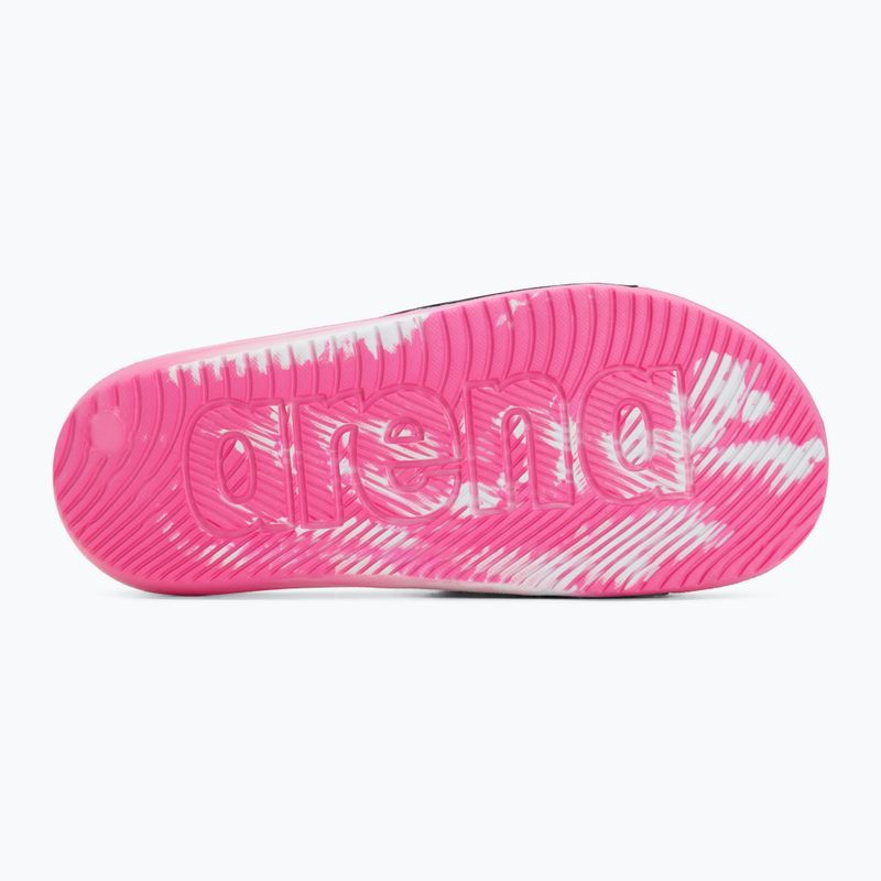 Dětské nazouváky Arena Urban Active Jr pink/black/white 4