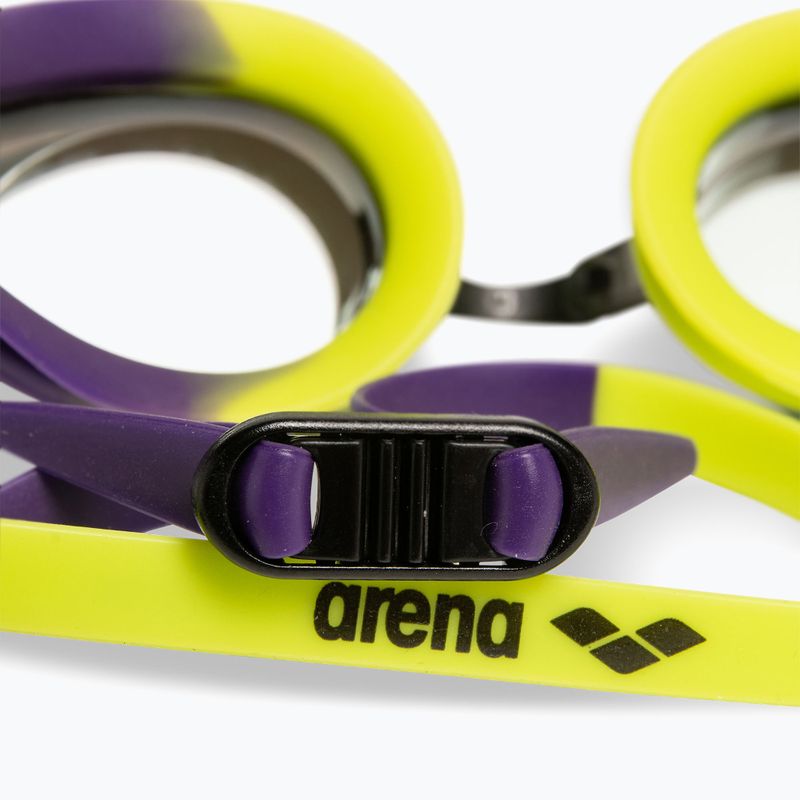 Plavecké brýle Arena Tracks Mirror violet/plum/artic lime 6