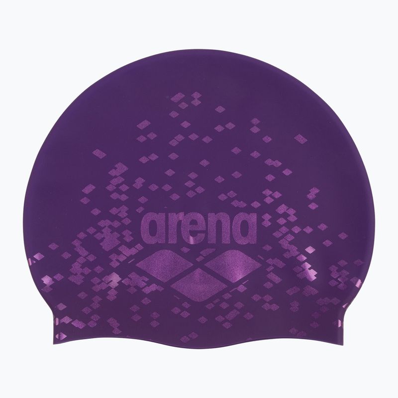 Plavecká čepice Arena Shine plum/violet