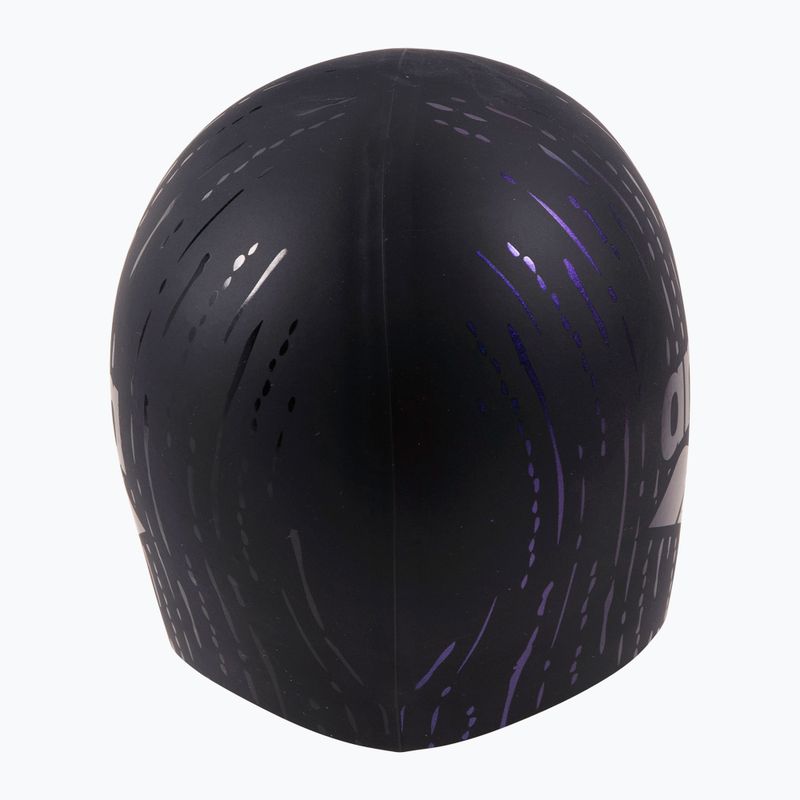 Plavecká čepice Arena Shine black/blue 6