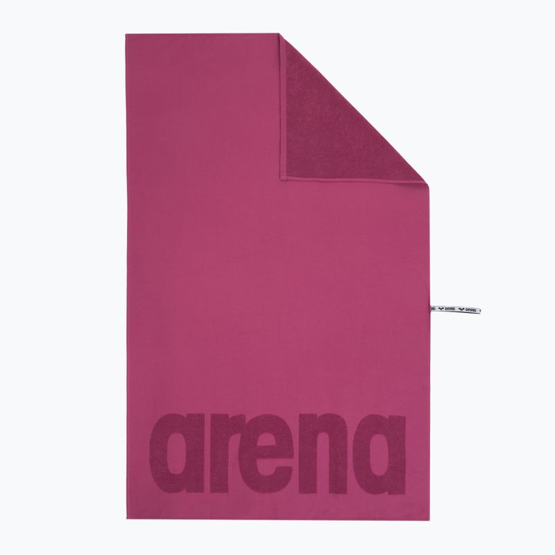 Rychleschnoucí ručník Arena Softdry Gym dark purple