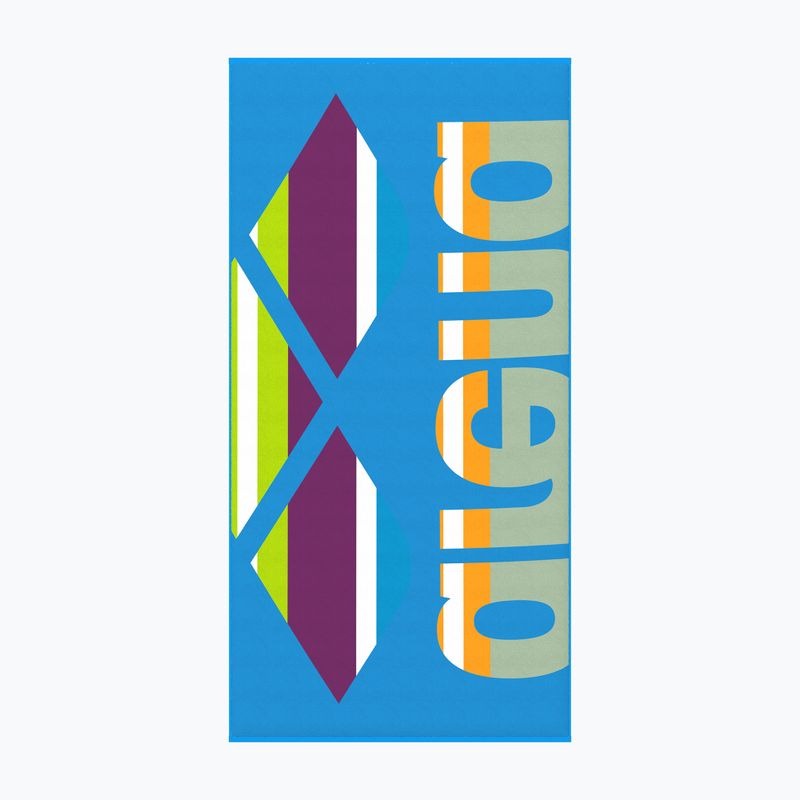 Ručník Arena Big Logo Velour turquoise multi 2
