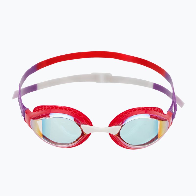 Plavecké brýle Arena Air-Speed Mirror yellow copper/bright coral/plum 2