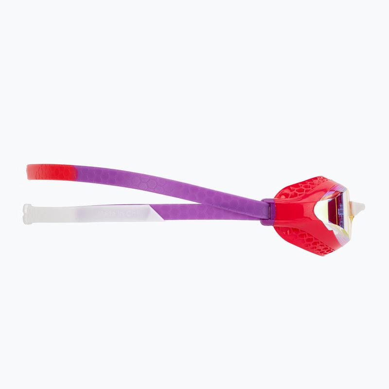 Plavecké brýle Arena Air-Speed Mirror yellow copper/bright coral/plum 3