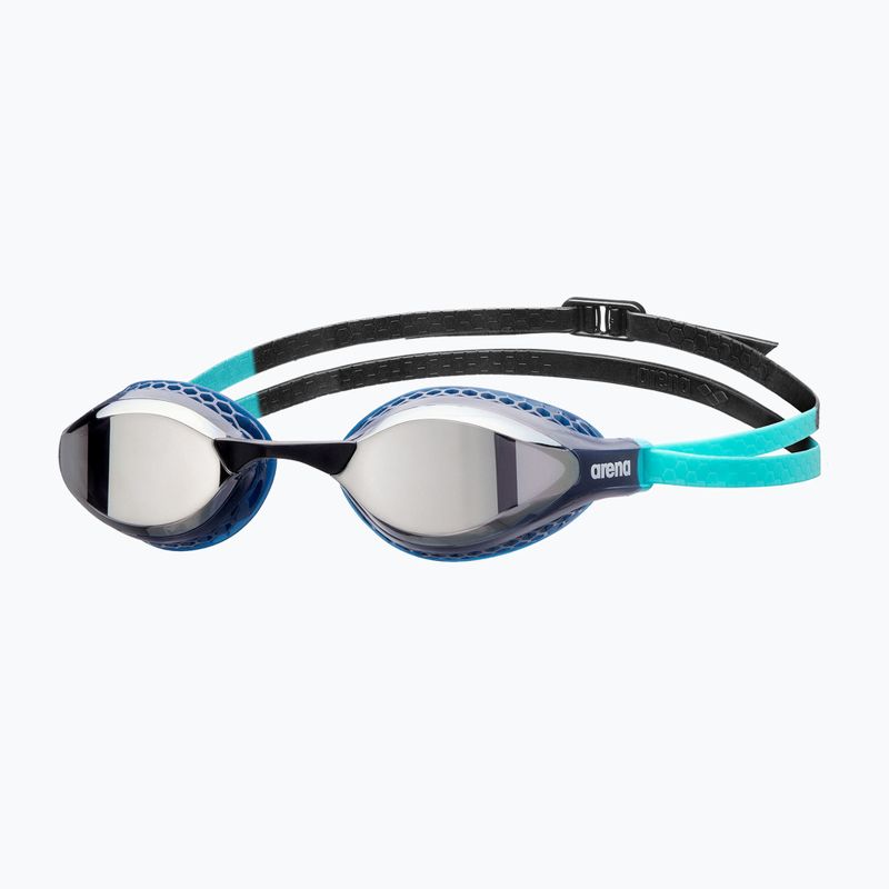Plavecké brýle Arena Air-Speed Mirror silver/navy/water