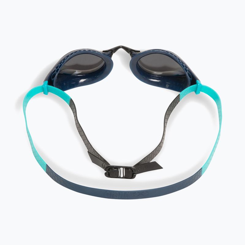 Plavecké brýle Arena Air-Speed Mirror silver/navy/water 3