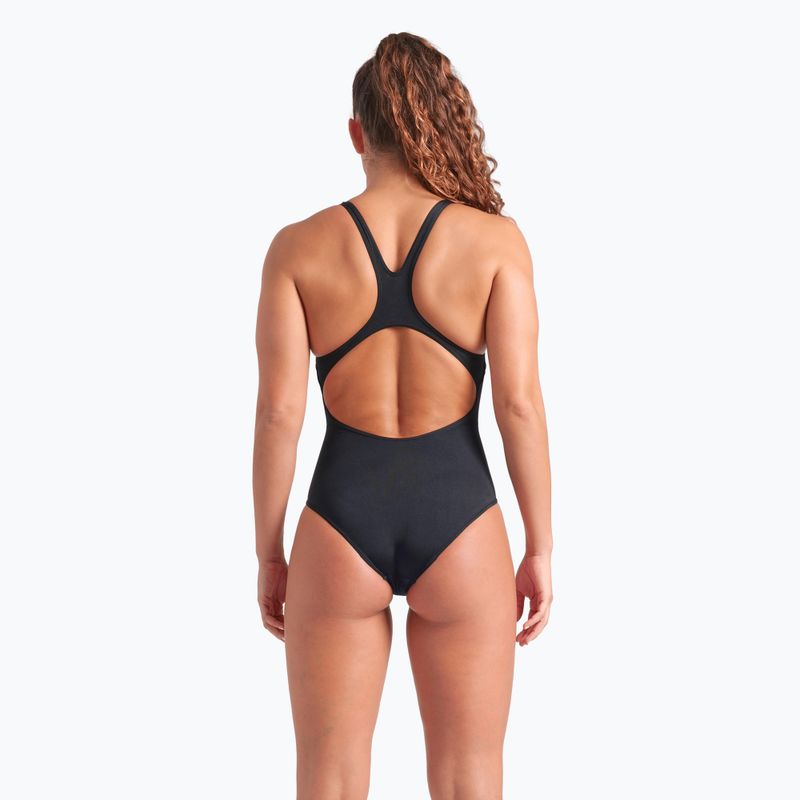 Dámské jednodílné plavky arena Water Fluids Swim Pro Back black multi/black 7