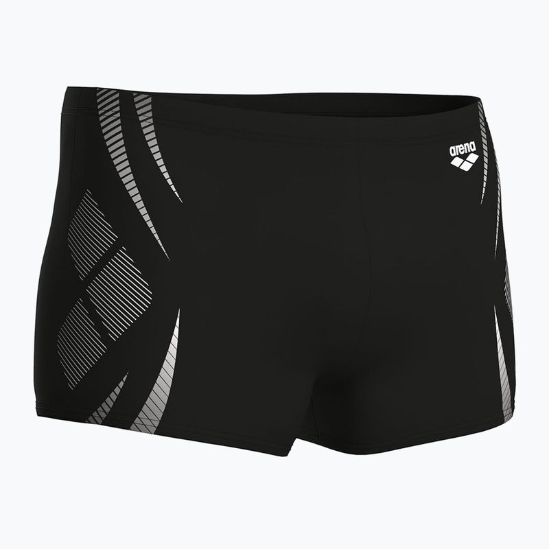 Pánské plavecké šortky Arena Poseidonia Swim Short black/white 3