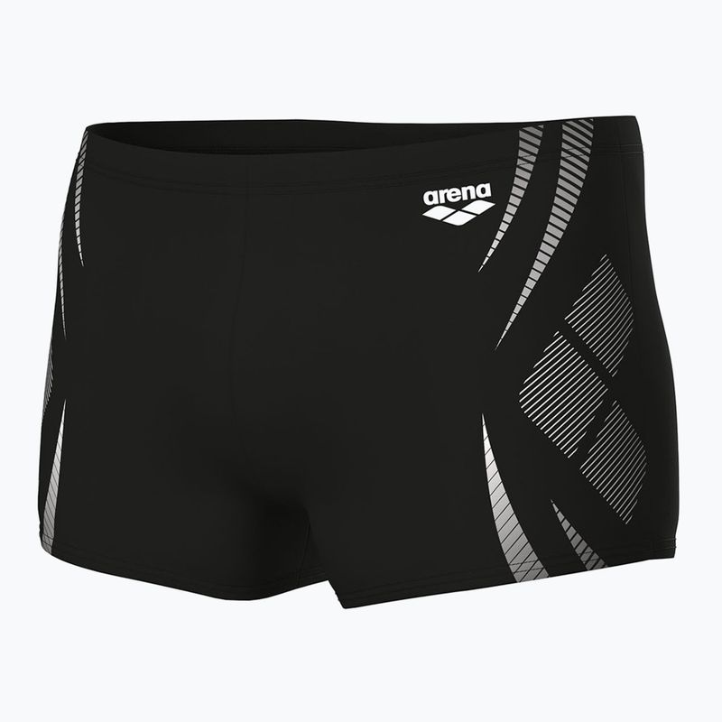 Pánské plavecké šortky Arena Poseidonia Swim Short black/white 4