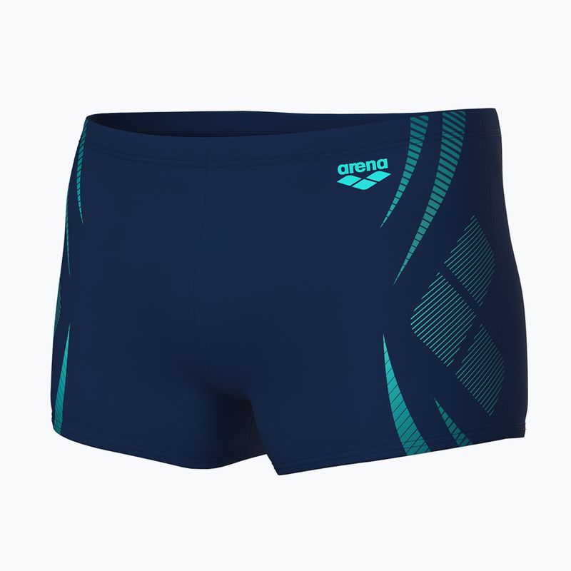 Pánské plavecké šortky Arena Poseidonia Swim Short navy/water 3
