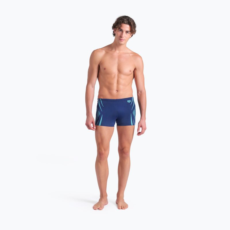 Pánské plavecké šortky Arena Poseidonia Swim Short navy/water 5