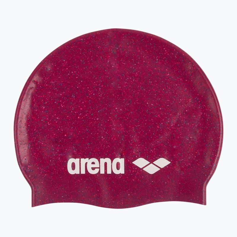 Plavecká čepice arena Silicone Cap ruby multi