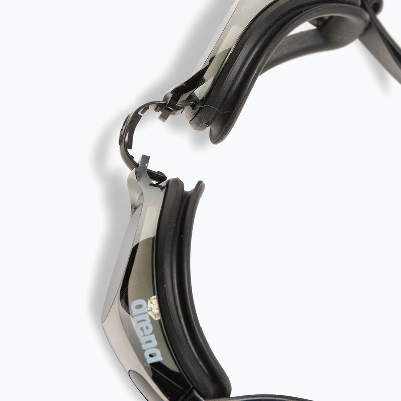 Plavecké brýle Arena Zoom X-Fit Mirror silver/black/black 5