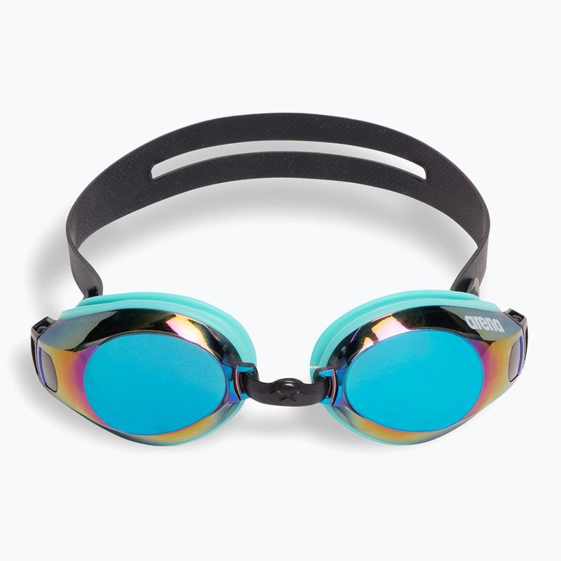 Plavecké brýle Arena Zoom X-Fit Mirror turquoise/water/black 2