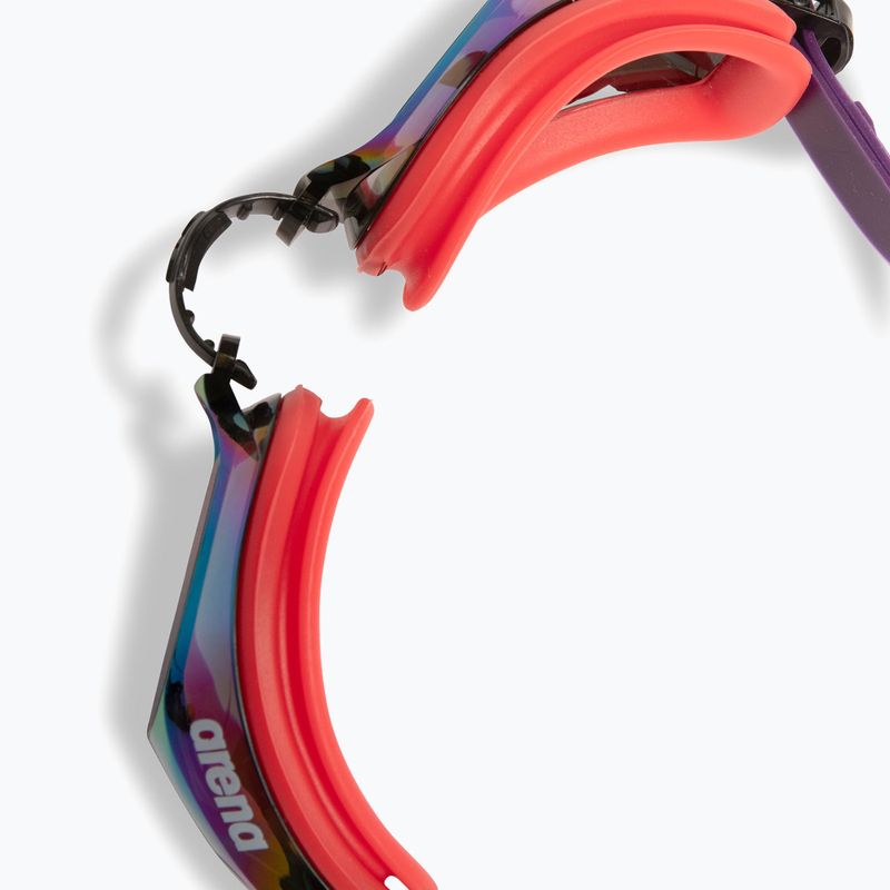 Plavecké brýle Arena Zoom X-Fit Mirror copper/bright coral/plum 6