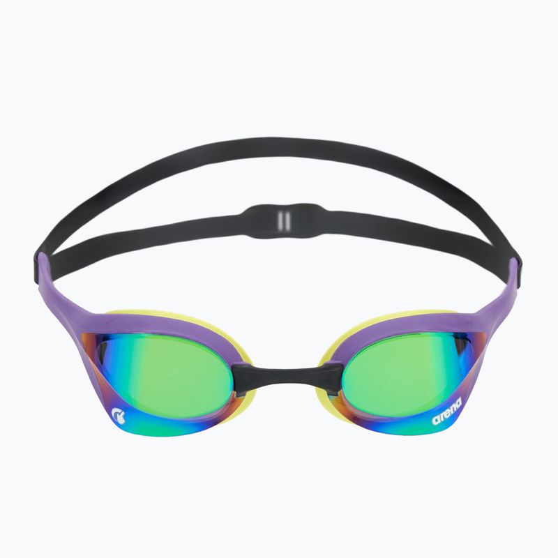 Plavecké brýle Arena Cobra Ultra Swipe Mirror emerald/plum/cyber lime 2