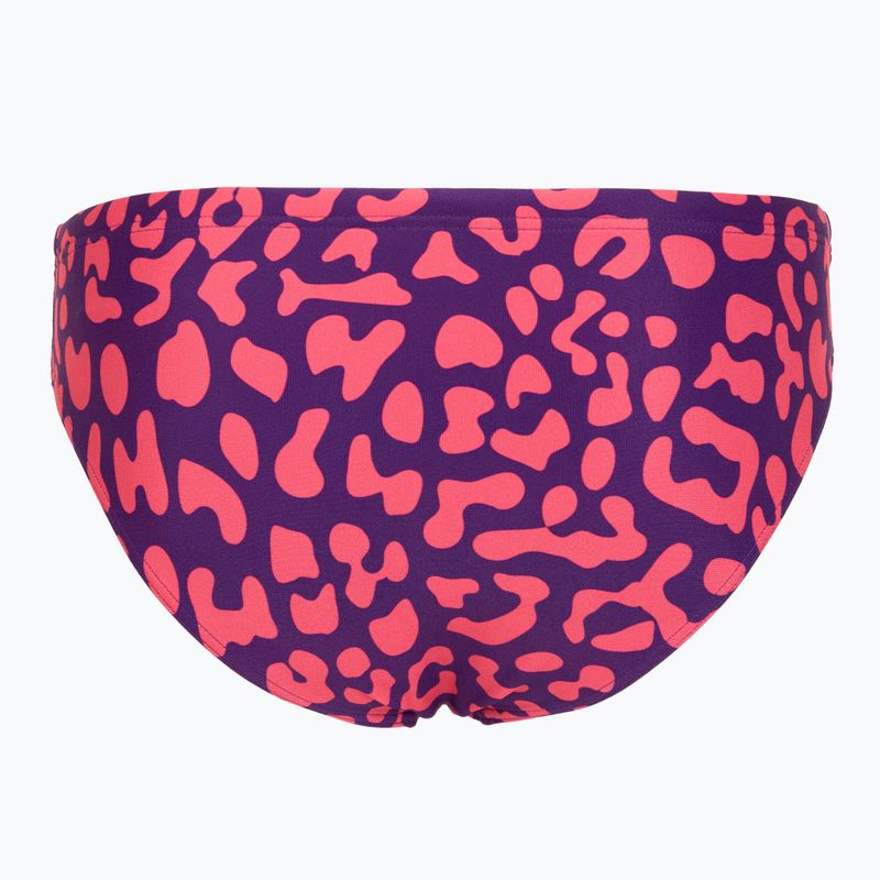 Pánské plavky Arena Printed Swim Briefs fuchsia multi 2