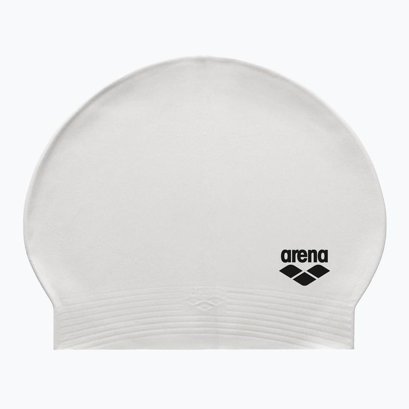 Plavecká čepice Arena Soft Latex II white/black