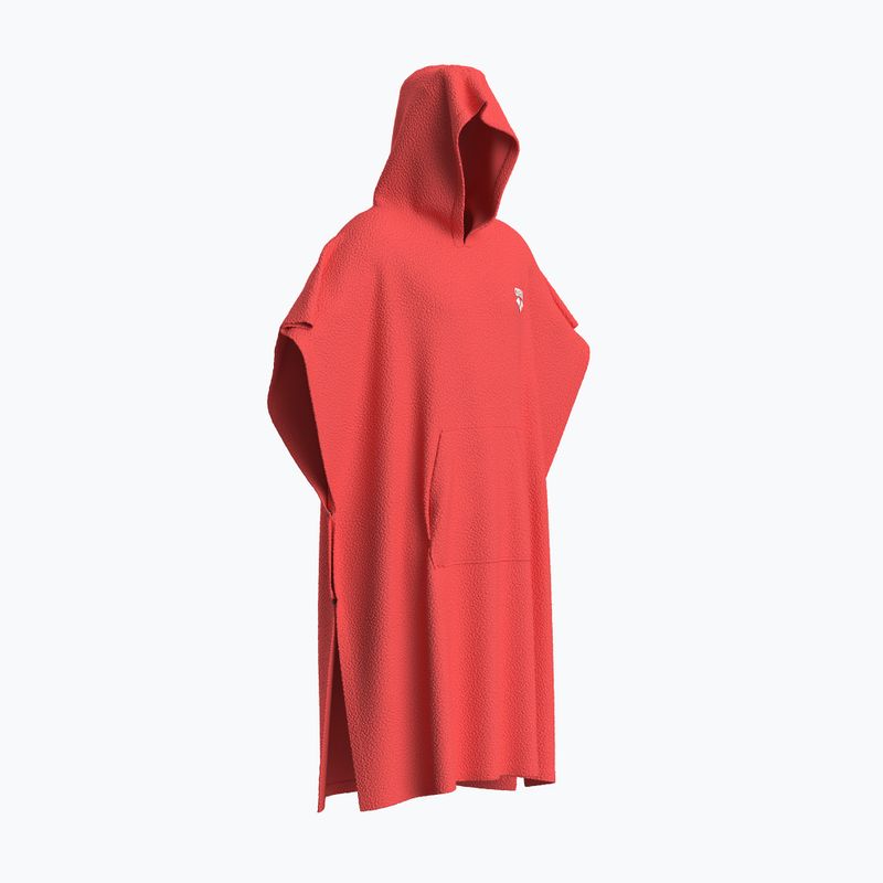 Pončo arena Cotton Poncho calypso coral/white 3