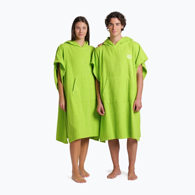 Pončo arena Cotton Poncho artic lime/white 5
